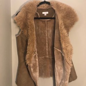 Charming Charlie fur jacket